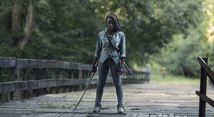 Danai Gurira como Michonne en 'The Walking Dead'