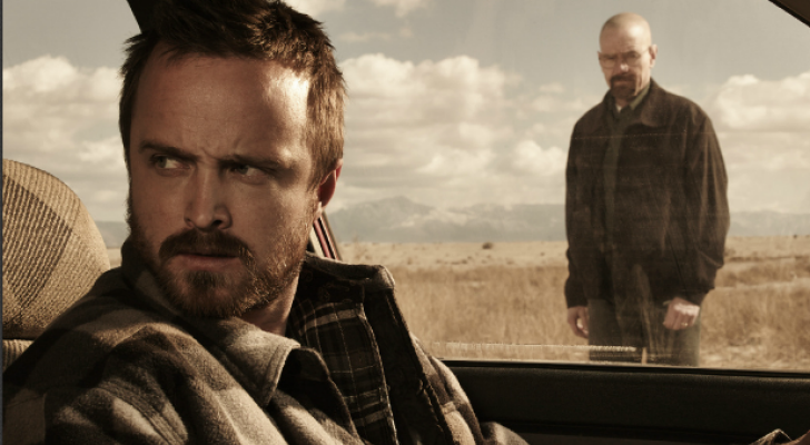 Aaron Paul y Bryan Cranston en 'Breaking Bad'