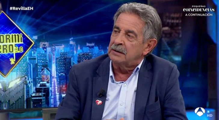 Miguel Ángel Revilla en 'El hormiguero'