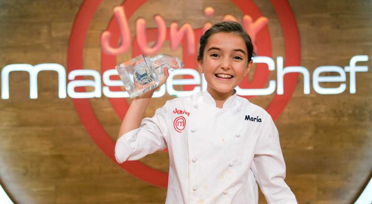 María Fernández, ganadora de la tercera edición de 'Masterchef Junior'