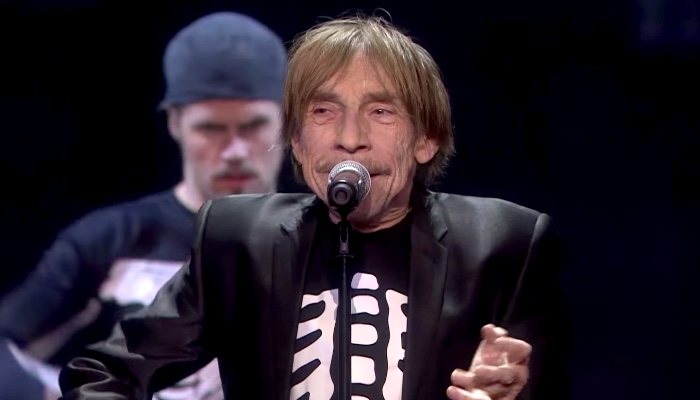 Jahn Teigen, en su actuación especial durante el Melodi Grand Prix 2016 