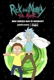 Cartel de Rick y Morty: El anime