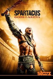 Cartel de Spartacus: Dioses de la Arena