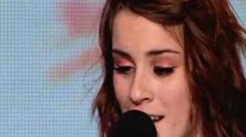 Lucie Jones en los castings de 'The X Factor'