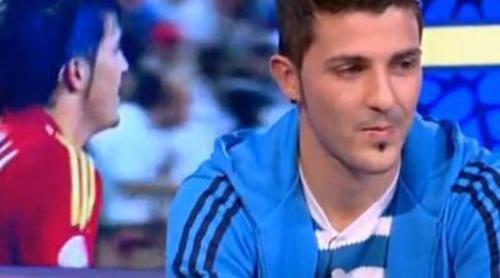 David Villa pasa por "El idiotizador" en 'El hormiguero'