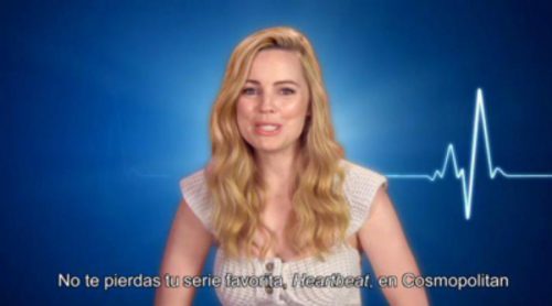 Melissa George y Dave Annable nos invitan a ver 'Heartbeat' en Cosmo