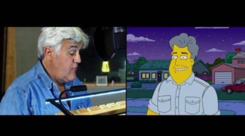 Jay Leno, nuevo famoso que participa en 'Los Simpson'