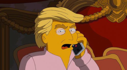 Homer Simpson votará a Donald Trump... o no