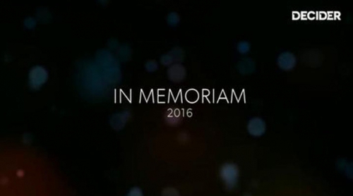 In Memoriam 2016: Las muertes más importantes de las series del 2016