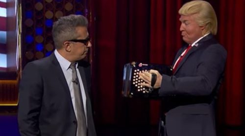 'Late Motiv': Donald Trump reconoce en el programa que quiere hacer ministro a Eduardo Inda