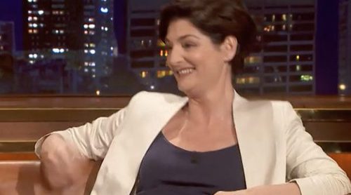 'Late Motiv': Olga Hueso ('Homo Zapping') se convierte en experta de protocolo y habla del "manspreading"