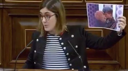 El beso de Marina y su novio en 'OT 2017' llega al Congreso gracias a la diputada Marta Sorlí Fresquet