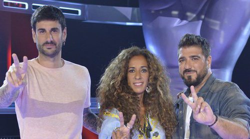 Telecinco promociona 'La Voz Kids 4' con Rosario, Antonio Orozco y Melendi a ritmo de "Happy"