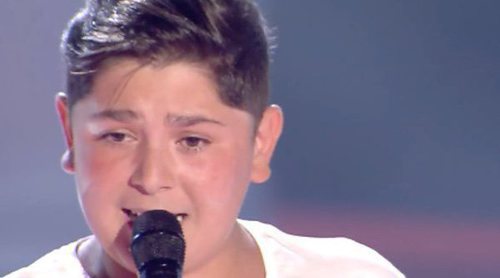 'La Voz Kids': Iván, primo de David Barrull ('La Voz 2'), conquista a todos los coaches en su audición