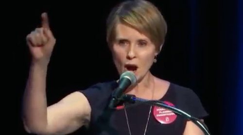 Cynthia Nixon anuncia su candidatura a gobernadora de Nueva York