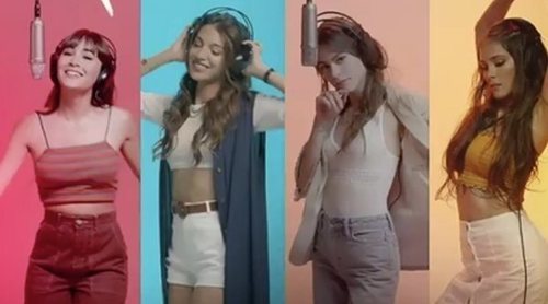 Teaser del remix de "Lo malo", con Tini Stoessel ('Violetta') y Greeicy Rendón ('Chica vampiro')