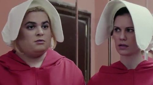 Paquita Salas la lía confundiendo los disfraces de 'La Casa de Papel' y 'The Handmaid's Tale' en esta promo