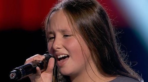 Laura, de 'La Voz Kids', emociona a Vanesa Martín cantando "Perdóname", de Pastora Soler