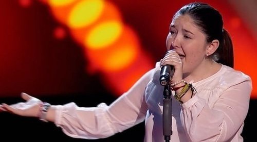 María Calero logra pleno de los coaches con una canción de Falete en 'La Voz Kids'