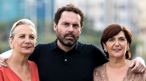 Elena Irureta, Aitor Gabilondo y Ane Gabarain: "'Patria' es compleja, no es algo reducible a un cartel"