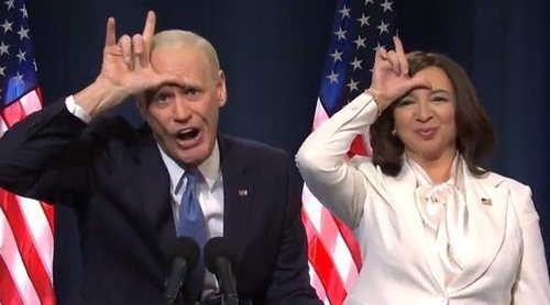 La divertida imitación de Jim Carrey como Joe Biden burlándose de la derrota de Trump en 'Saturday Nigth Live'