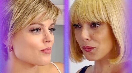 Belén Cuesta y Adriana Torrebejano recrean el "Tú y yo, Chelo" caracterizadas de Bárbara Rey y Chelo Gª Cortés