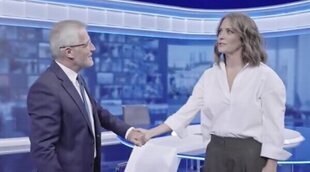 María Casado aterriza en Telecinco y se reencuentra con David Cantero 18 años después