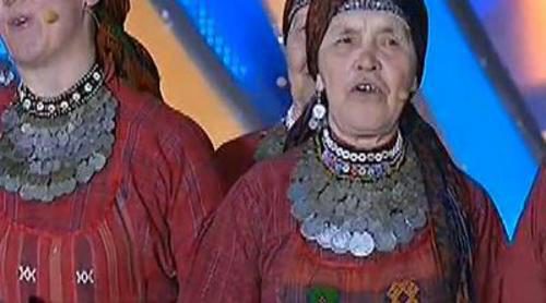 Actuación de las Buranovskiye Babushki, representantes rusas en Eurovisión 2012