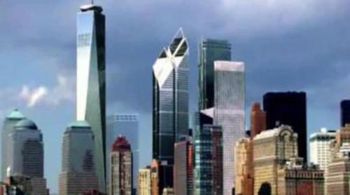 Recreación sobre cómo será el nuevo complejo del World Trade Center de Nueva York