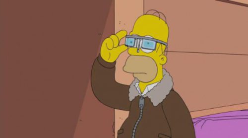 Homer Simpson se hace con las Google Glass en el próximo capítulo de 'Los Simpson'