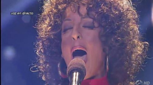 Ruth Lorenzo imita a Whitney Houston en 'Tu cara me suena' con "I Have Nothing"