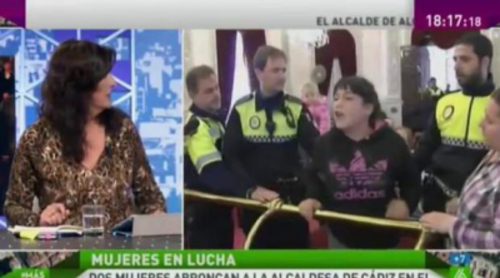 Un espontáneo irrumpe en directo en 'Más vale tarde'