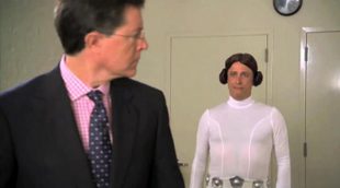 Jon Stewart y Stephen Colbert se pelean por salir en "Star Wars: Episodio VII"