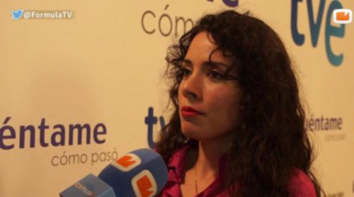 Ana Arias: "No me esperaba mi trayectoria en 'Cuéntame', sólo vine para cubrir la salida de Irene Visedo"