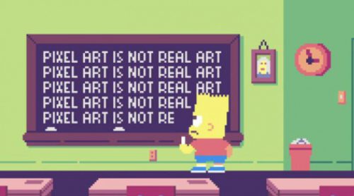 Ivan Dixon y Paul Robertson homenajean a 'Los Simpson' con una cabecera pixelada a 8 bits