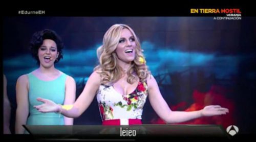 Edurne canta en directo por primera vez "Amanecer" en 'El Hormiguero' y no en TVE