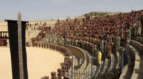 Así rodó 'Juego de Tronos' la temporada 5 en la plaza de toros de Osuna