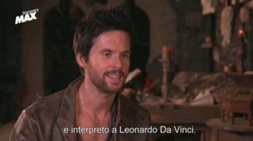 Tom Riley: "Hemos creado un mundo épico con las ideas que Da Vinci pudo tener cuando tenía 20 o 30 años"