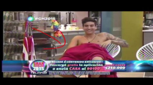 Eloy Rivera se masturba frente a sus compañeros del 'Gran hermano' argentino