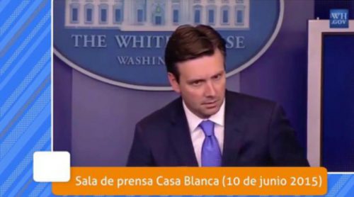 'Veep' se hace realidad: la Casa Blanca, evacuada en plena rueda de prensa como en el penúltimo capítulo de la serie